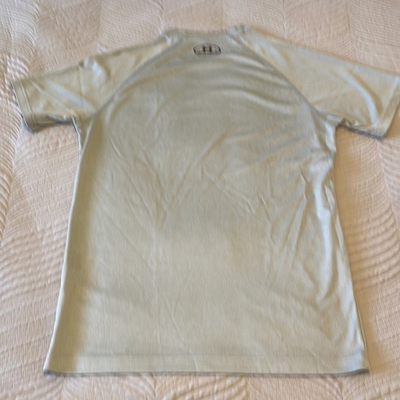 UNDER Armour Heat Gear T-Shirt Grey Small - Picture 3 of 4